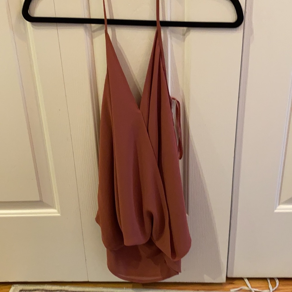 [Closet Clear Out] Naked Zebra | Salmon Halter Top - Picture 2 of 6